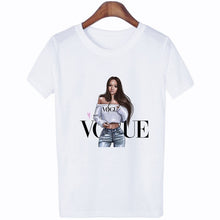 Load image into Gallery viewer, New Arrivals Fashion VOGUE Printed T shirt Women Harajuku Trend Style O-Neck T-Shirts Summer Short Sleeve Casual TShirt Tops