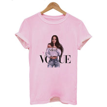 Load image into Gallery viewer, New Arrivals Fashion VOGUE Printed T shirt Women Harajuku Trend Style O-Neck T-Shirts Summer Short Sleeve Casual TShirt Tops