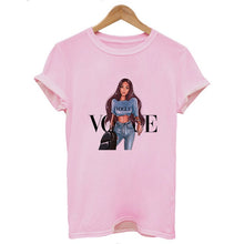 Load image into Gallery viewer, New Arrivals Fashion VOGUE Printed T shirt Women Harajuku Trend Style O-Neck T-Shirts Summer Short Sleeve Casual TShirt Tops