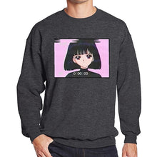 Load image into Gallery viewer, Hot Sale Autumn Hoodie Fashion Sad Girl Retro Japanese Anime Vaporwave Hoodies Men Funny Tops Harajuku Streetwear Sweatshirts