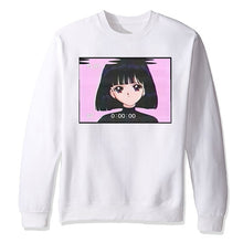 Load image into Gallery viewer, Hot Sale Autumn Hoodie Fashion Sad Girl Retro Japanese Anime Vaporwave Hoodies Men Funny Tops Harajuku Streetwear Sweatshirts