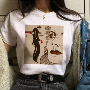 Feminists Harajuku T Shirt Women Feminism GRL PWR Ullzang T-shirt Girl Power 90s Graphic Tshirt Grunge Aesthetic Top Tees Female