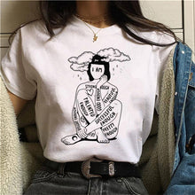 Load image into Gallery viewer, Feminists Harajuku T Shirt Women Feminism GRL PWR Ullzang T-shirt Girl Power 90s Graphic Tshirt Grunge Aesthetic Top Tees Female