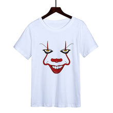 Load image into Gallery viewer, New Arrival Stephen King It Movie Tshirt Summer Men Stephen King Print T Shirt Casual Cool It Stephen King T-shirt Male&#39;s Tops