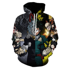 Load image into Gallery viewer, Japan Anime My Hero Academia Cos Hoodies Boku no Hero Academia Midoriya Izuku Bakugou Katsuki Todoroki Sweatshirt Jackets Coat