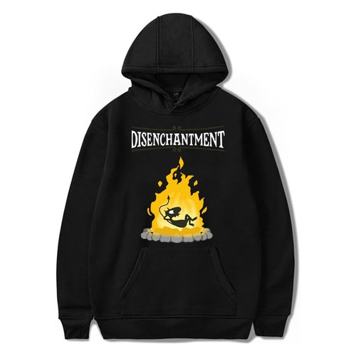 Disenchantment Luci Printing Long-sleeved Unisex Hoodie Anime Cosplay Costume Hip-Hop Trendy Autumn Brand