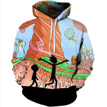 Load image into Gallery viewer, Hoodies Anime Rick and Morty 3D Print Hoodies Men Hoodie Loose Hooded Sweatshirt Streetwear 2019 hot sale 6XL