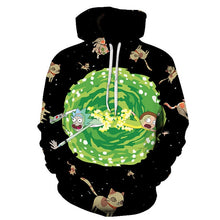 Load image into Gallery viewer, Hoodies Anime Rick and Morty 3D Print Hoodies Men Hoodie Loose Hooded Sweatshirt Streetwear 2019 hot sale 6XL