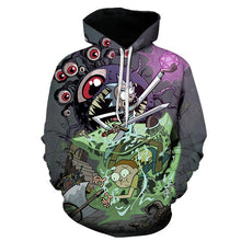 Load image into Gallery viewer, Hoodies Anime Rick and Morty 3D Print Hoodies Men Hoodie Loose Hooded Sweatshirt Streetwear 2019 hot sale 6XL