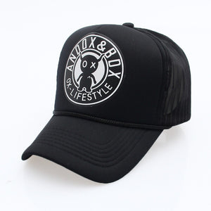 2019 New Fashion Cartoon Hip Hop Baseball Caps Wholesale Adjustable Fitted Hats Casual Letter Printing Wash Cap For Men Women