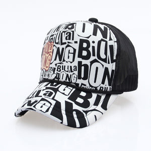 2019 New Fashion Cartoon Hip Hop Baseball Caps Wholesale Adjustable Fitted Hats Casual Letter Printing Wash Cap For Men Women