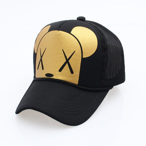 2019 New Fashion Cartoon Hip Hop Baseball Caps Wholesale Adjustable Fitted Hats Casual Letter Printing Wash Cap For Men Women