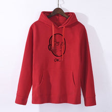 Load image into Gallery viewer, NEW Anime One Punch man Saitama Oppai Hoodie Hooded Sweatshirt Hoodie Cosplay Costume New