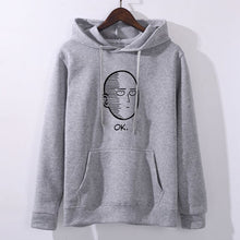 Load image into Gallery viewer, NEW Anime One Punch man Saitama Oppai Hoodie Hooded Sweatshirt Hoodie Cosplay Costume New