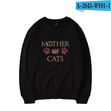 Load image into Gallery viewer, Mother of Cats Harajuku Casual Hoodies Sweatshirts Women Streetwear Anime Hoodie Sweathirt fashion plus size tracksuit