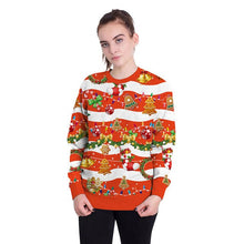 Load image into Gallery viewer, Women Long Sleeve Christmas Hoodies Sweathirts Pullovers Streetwear Sweatshirt Jingle Bell Casual Tracksuits Unisex Female Hoody