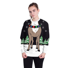 Load image into Gallery viewer, Women Long Sleeve Christmas Hoodies Sweathirts Pullovers Streetwear Sweatshirt Jingle Bell Casual Tracksuits Unisex Female Hoody