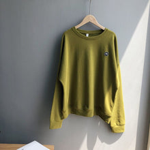 Load image into Gallery viewer, Female Korean Sweathirt Loose Thin Lazy O-neck Basic Pullovers Shirt Feminino Harajuku Jumper