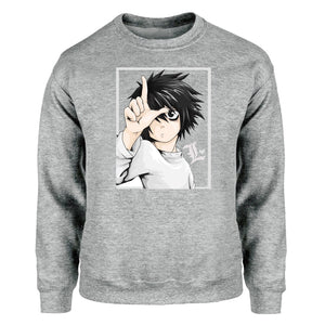 Death Note Sweatshirt Men Japanese Anime Crewneck Sweatshirts Hoodies 2019 Winter Autumn Fleece Warm Streetwear Sportswear Mens