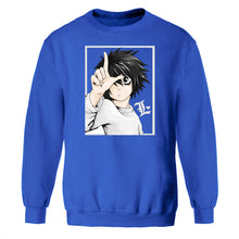 Load image into Gallery viewer, Death Note Sweatshirt Men Japanese Anime Crewneck Sweatshirts Hoodies 2019 Winter Autumn Fleece Warm Streetwear Sportswear Mens