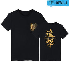 Load image into Gallery viewer, Attack on Titan t shirt anime plus size tops tees summer tops mens short sleeve tshirt cartoon streetwear t-shirt boys clothes