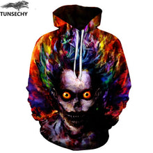 Load image into Gallery viewer, TUNSECHY Men/Women Hoodies With Hat Hoody Print Color Blocks Autumn Winter 3D Sweatshirts Hooded Hood Tops Wholesale and retail