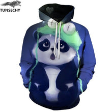 Load image into Gallery viewer, TUNSECHY Men/Women Hoodies With Hat Hoody Print Color Blocks Autumn Winter 3D Sweatshirts Hooded Hood Tops Wholesale and retail