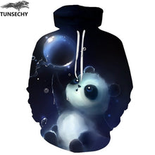 Load image into Gallery viewer, TUNSECHY Men/Women Hoodies With Hat Hoody Print Color Blocks Autumn Winter 3D Sweatshirts Hooded Hood Tops Wholesale and retail