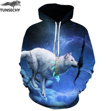 Load image into Gallery viewer, TUNSECHY Men/Women Hoodies With Hat Hoody Print Color Blocks Autumn Winter 3D Sweatshirts Hooded Hood Tops Wholesale and retail