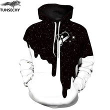 Load image into Gallery viewer, TUNSECHY Men/Women Hoodies With Hat Hoody Print Color Blocks Autumn Winter 3D Sweatshirts Hooded Hood Tops Wholesale and retail