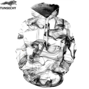 TUNSECHY Men/Women Hoodies With Hat Hoody Print Color Blocks Autumn Winter 3D Sweatshirts Hooded Hood Tops Wholesale and retail