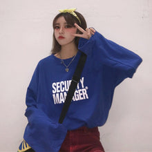 Load image into Gallery viewer, YouGeMan Woman Sweatshirt Hoodie Autumn Clothing Korean Ulzzang Harajuku Letter Print Full Length Sweathirts Female Hoodies Tops