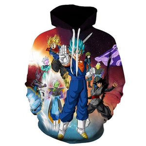 Dragon Ball Z Cartoon 3D Hoodie Sweatshirts Men Women Hoodie Anime Casual Tracksuits Jackets Harajuku Hooded Pullover Son Goku