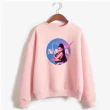 Load image into Gallery viewer, Ariana Grande Crewneck Space Sweathirt Women 7 Rings Sweatshirts Imagine Long Sleeve Music Clothes Top Womens Hoodies Pullover