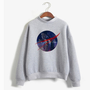 Ariana Grande Crewneck Space Sweathirt Women 7 Rings Sweatshirts Imagine Long Sleeve Music Clothes Top Womens Hoodies Pullover