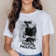 Load image into Gallery viewer, Shawn Mendes Funny Printed T Shirts Women Harajuku Ullzang Fashion T-shirt 90s Graphic Funny Print Tshirt Summer Top Tees Female