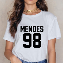 Load image into Gallery viewer, Shawn Mendes Funny Printed T Shirts Women Harajuku Ullzang Fashion T-shirt 90s Graphic Funny Print Tshirt Summer Top Tees Female