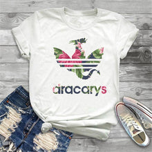 Load image into Gallery viewer, Dracarys GAME OF THRONE Female T Shirt Women Summer 2019 Dragon Print Tshirt White Casual Plus Size Streetwear Fashion T-shirts